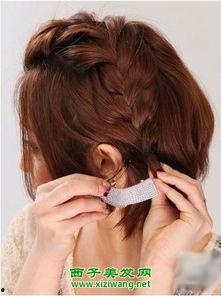 怎么编小辫成人发型视频,如何编织时尚成人小辫发型教程